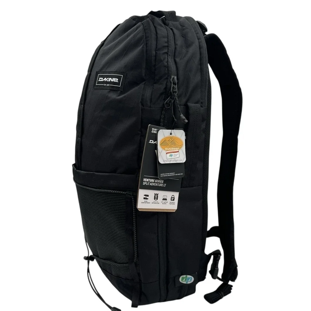 Dakine Split Adventure LT 28 L Backpack VX21 Solid Black Fits 15